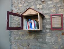 Libri'di strada' vicino casa Machiavelli