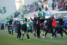 Sassuolo vince "spareggio" con Catania