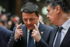 Renzi twitta da Bruxelles per la giornata mondiale Down