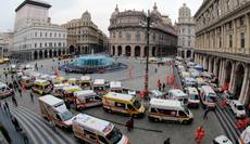 Protesta delle sirene, tutte in piazza