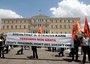 Manifestazione di piazza ad Atene il 20 maggio