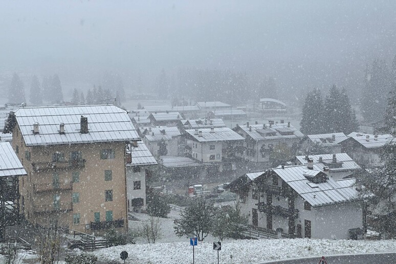 Neve (foto d 'archivio) - RIPRODUZIONE RISERVATA