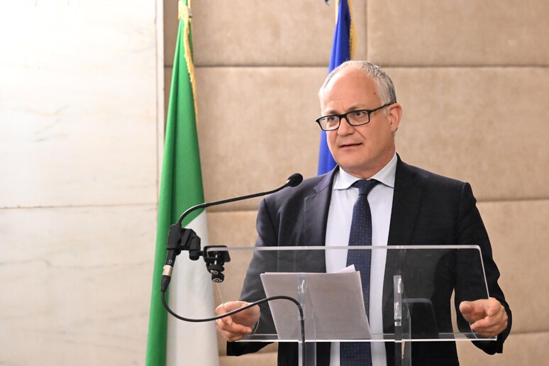 il sindaco di Roma Roberto Gualtieri - RIPRODUZIONE RISERVATA