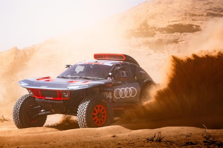 La tecnologia elettrica di Audi vince alla Dakar 2024 © ANSA/Audi