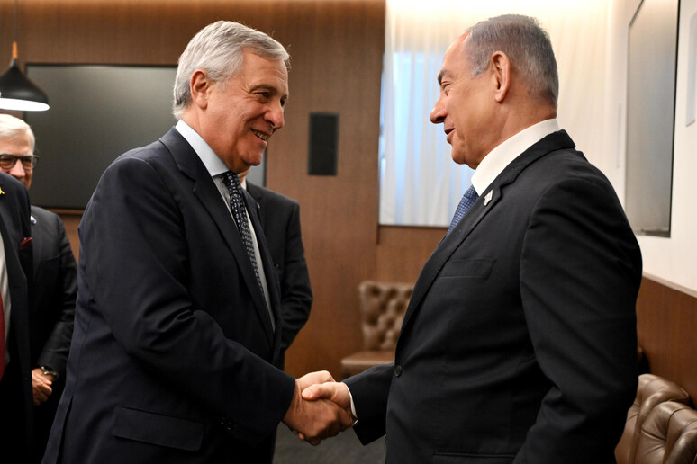 Tajani chegou a Tel Aviv para enfrentar crise na região - TODOS OS DIREITOS RESERVADOS