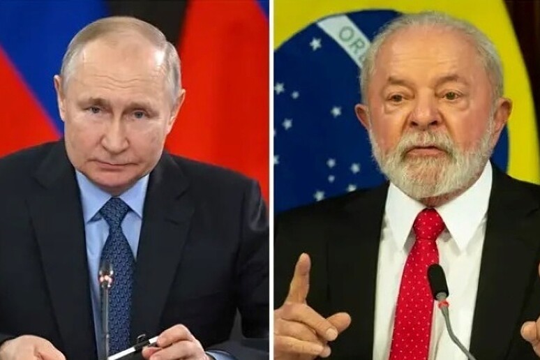 Putin e Lula conversaram por telefone nesta segunda-feira - TODOS OS DIREITOS RESERVADOS