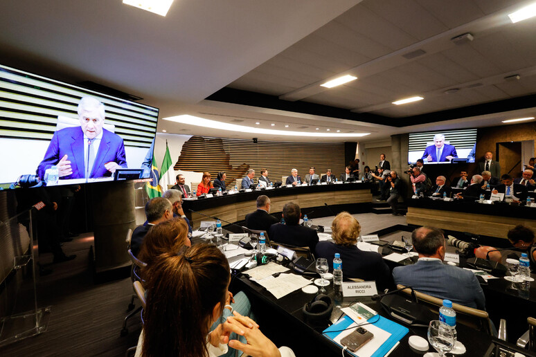 Tajani discursa no Fórum Empresarial Itália-Brasil - TODOS OS DIREITOS RESERVADOS