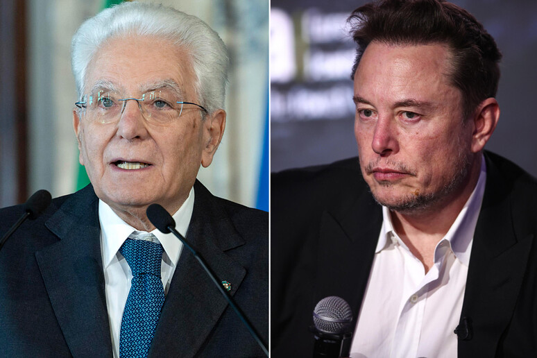 Mattarella rebateu críticas de Musk à Justiça da Itália - TODOS OS DIREITOS RESERVADOS