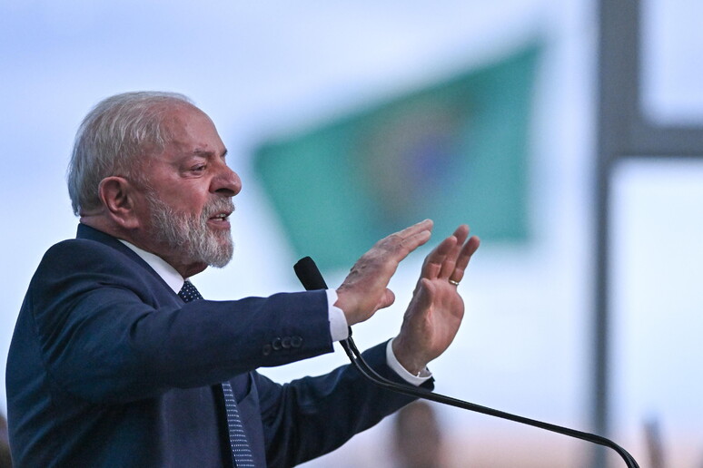 Presidente Lula durante evento em Brasília © ANSA/EPA