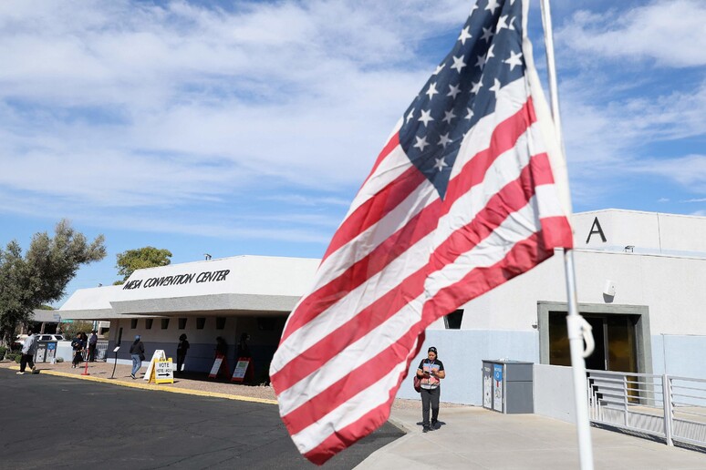 Americanos vão às urnas para escolher presidente © ANSA/Getty Images via AFP