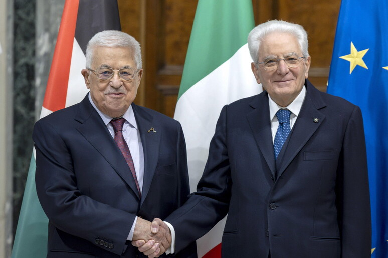 Mattarella recebe Abbas em Roma - TODOS OS DIREITOS RESERVADOS