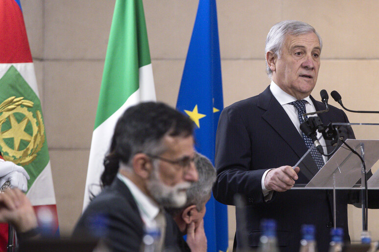 Tajani durante discurso para embaixadores italianos no mundo - TODOS OS DIREITOS RESERVADOS