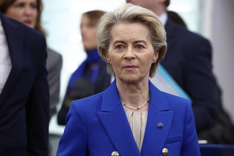 Von der Leyen: "L 'attacco di Magdeburgo va severamente punito" © ANSA/AFP