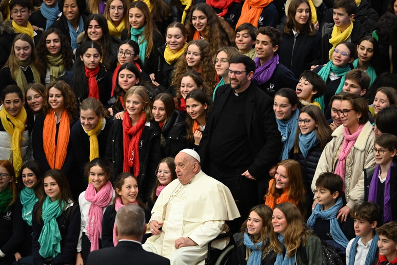 Francisco fez apelo durante audiência no Vaticano - TODOS OS DIREITOS RESERVADOS