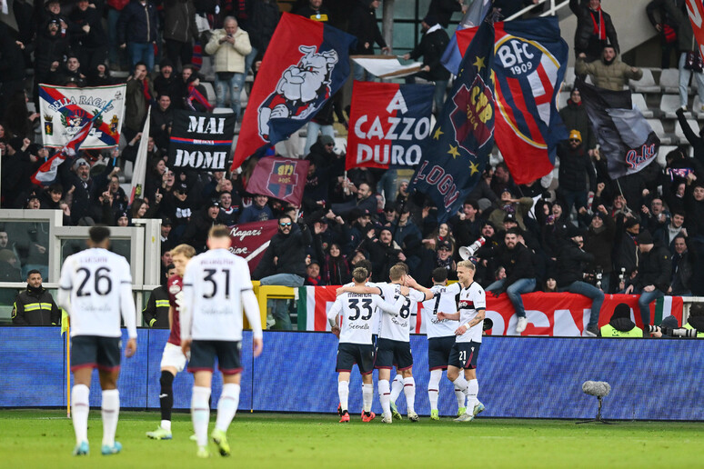 Dallinga e Pobega marcaram os gols da vitória do Bologna sobre o Torino - TODOS OS DIREITOS RESERVADOS