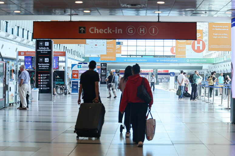 Aeroporto de Ezeiza, em Buenos Aires © ANSA/EPA