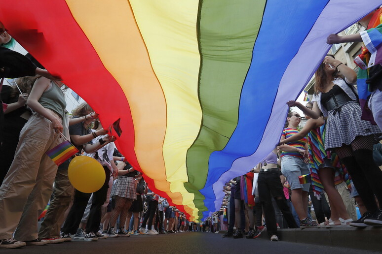 Parada LGBT em Bucareste, na Romênia - TODOS OS DIREITOS RESERVADOS