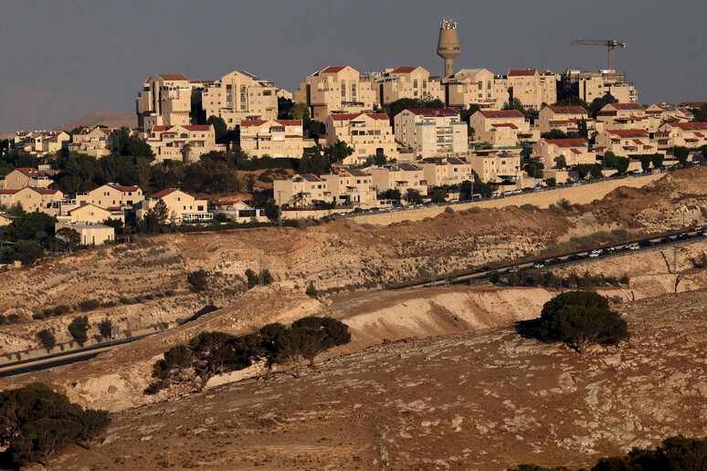 Assentamentos de Israel na Cisjordânia são condenados pela comunidade internacional © ANSA/AFP