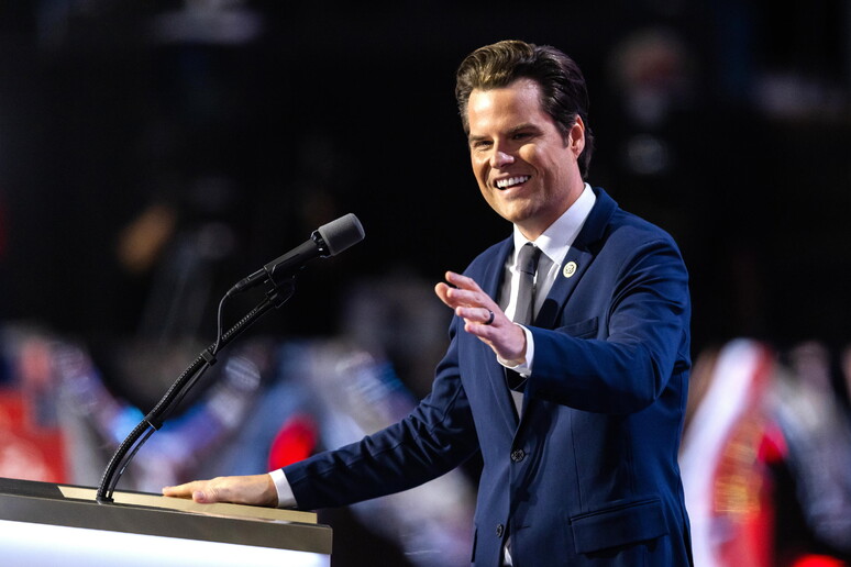 Matt Gaetz, muy cuestionado, pero defenido a rajatabla por Turmp © ANSA/EPA