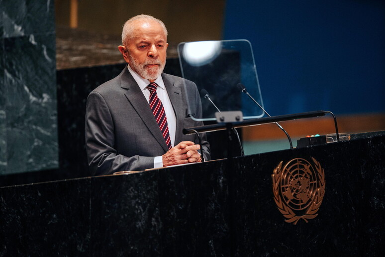 Presidente Lula discursa na Cúpula do Futuro, na ONU © ANSA/EPA