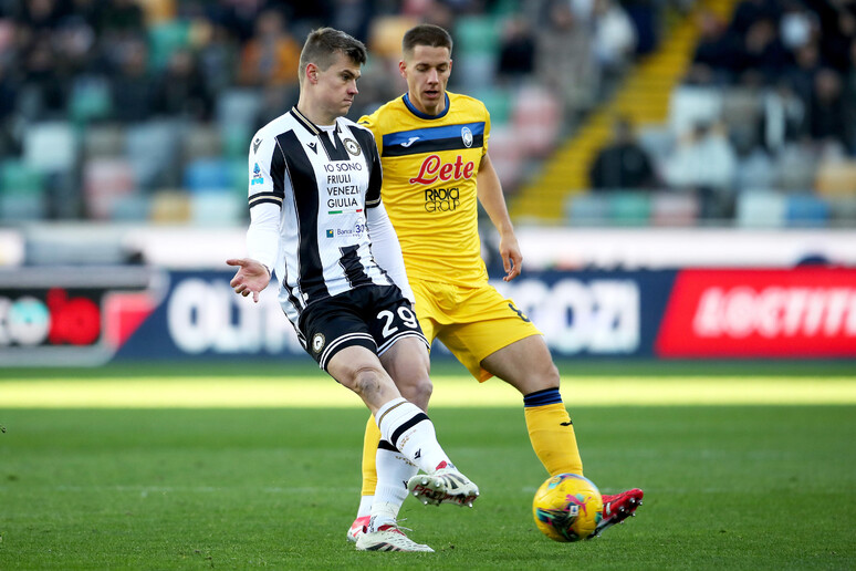 Udinese criou as melhores chances de gols na partida contra a Atalanta - TODOS OS DIREITOS RESERVADOS