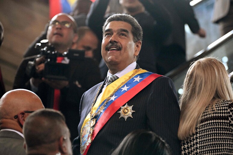 El presidente venezolano afirmó que en enero la producción alcanzó 1.057.000 por día © ANSA/AFP