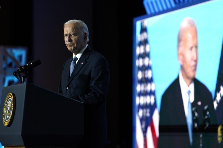 Il presidente USA Joe Biden © ANSA/EPA