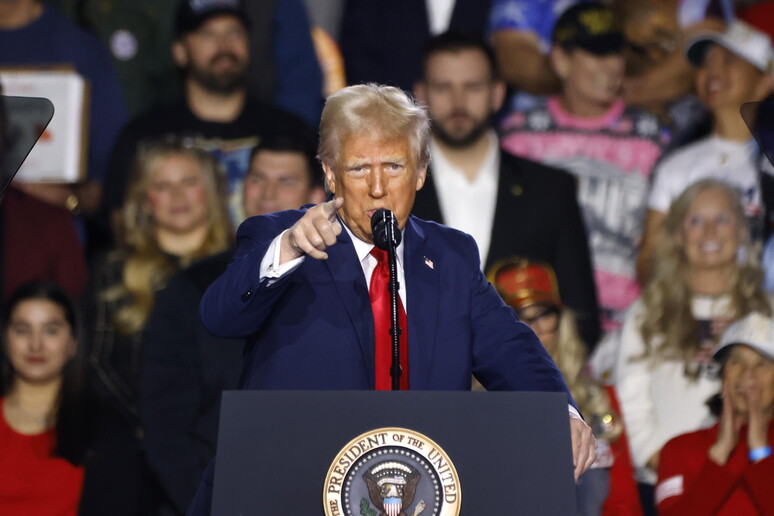 Donald Trump durante evento em Las Vegas © ANSA/EPA