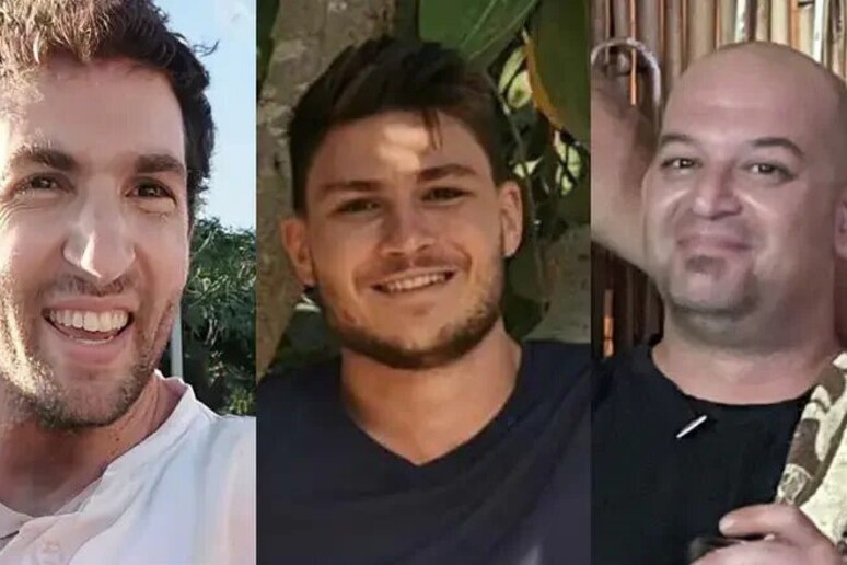 Sagui Dekel-chen, Sasha Trufanov e Yair Horn, os 3 reféns que serão libertados pelo Hamas - TODOS OS DIREITOS RESERVADOS