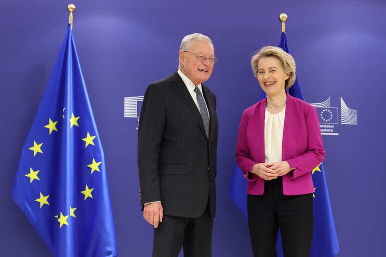 Von der Leyen e Keith Kellogg se encontram em Bruxelas - TODOS OS DIREITOS RESERVADOS