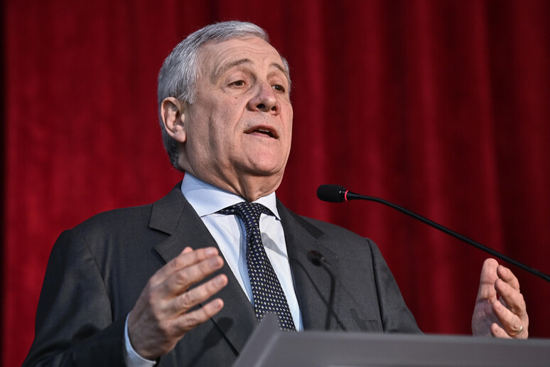 O vice-premiê e ministro das Relações Exteriores da Itália, Antonio Tajani - TODOS OS DIREITOS RESERVADOS