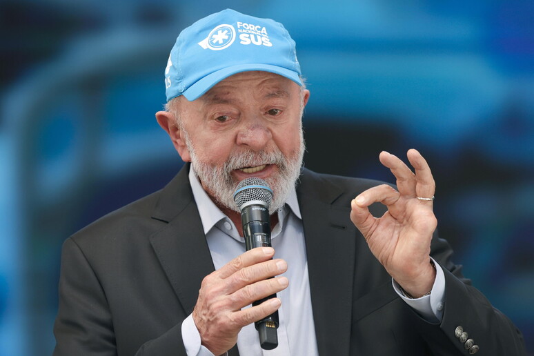 Presidente Lula durante evento no Rio de Janeiro © ANSA/EPA