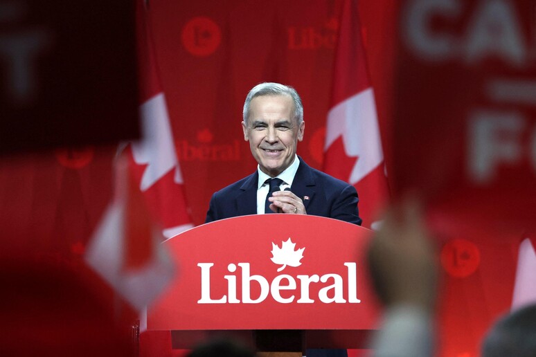 Mark Carney é o novo líder do Partido Liberal do Canadá © ANSA/AFP