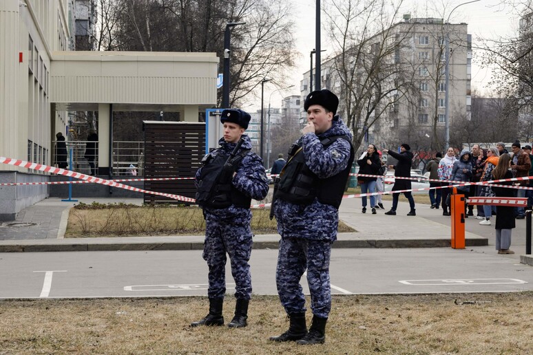 Ao menos três pessoas morreram em Moscou durante ataques de forças da Ucrânia © ANSA/AFP