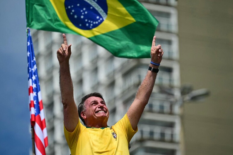 Bolsonaro pode virar réu no STF no próximo dia 25 de março © ANSA/AFP