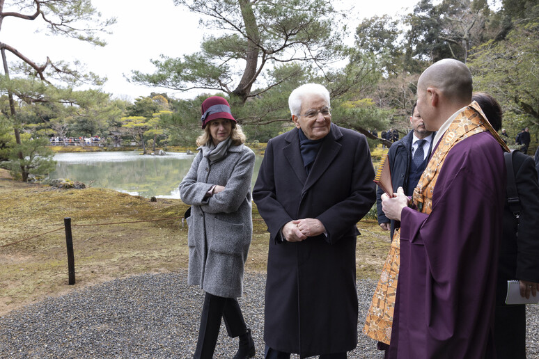 Sergio Mattarella, presidente da Itália, em visita ao Japão - TODOS OS DIREITOS RESERVADOS