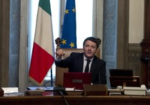 Il Presidente del Consiglio Matteo Renzi